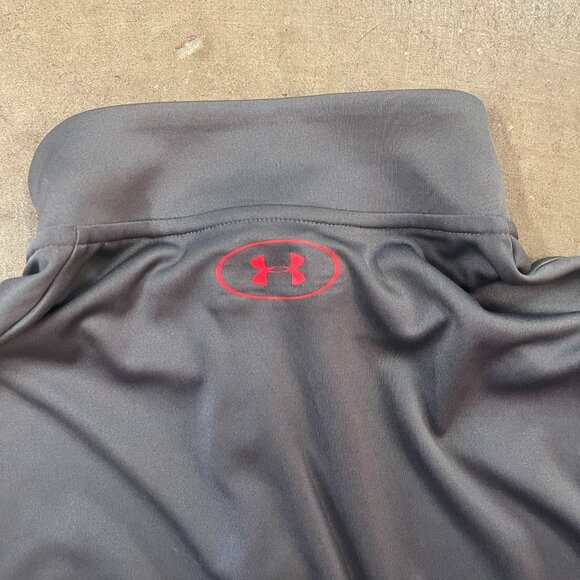 Under Armour Fish Hunter Loose Fit 1/4-Zip Pullover Gray Size XXL - Picture 7 of 8